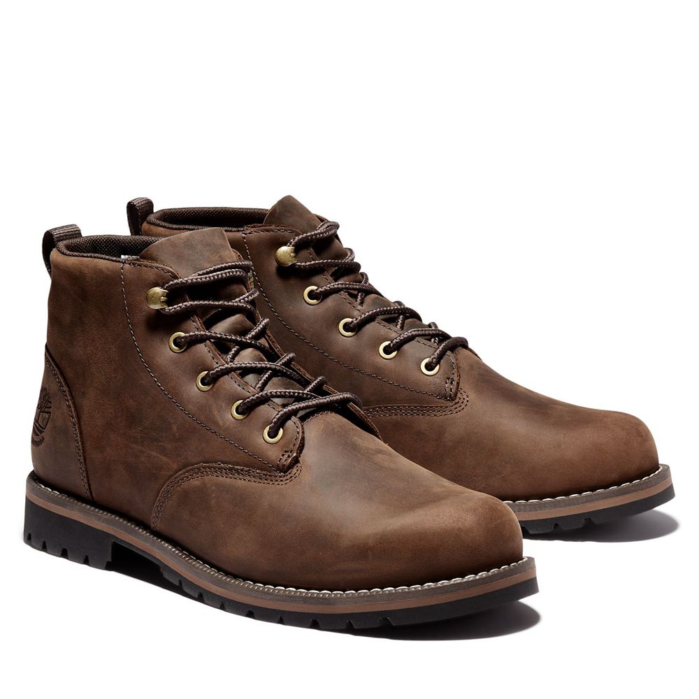 Botas Chukka Masculino - Timberland Redwood Falls Impermeavel - KVOND9528 - Marrom